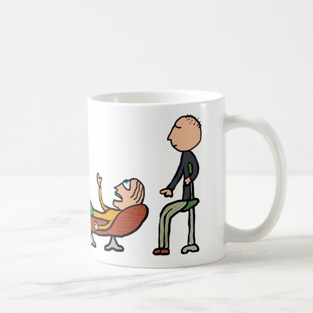 Psychotherapy Counselling and Therapy Coffee Mug (Right)