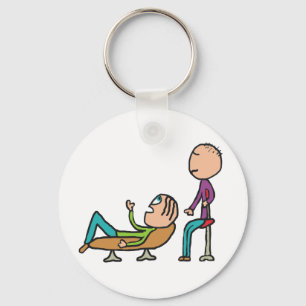 Psychotherapy Counselling and Therapy Key Ring