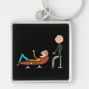 Psychotherapy Counselling and Therapy Key Ring