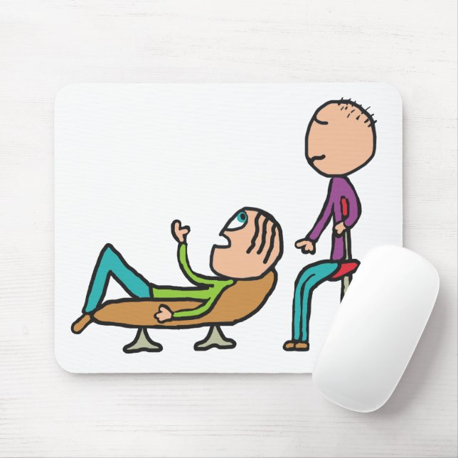 Psychotherapy Counselling and Therapy Mouse Mat (With Mouse)