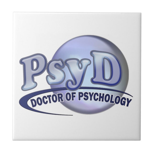 PsyD Doctor of Psychology LOGO Tile (Front)