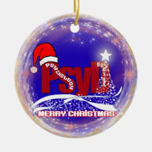 PsyD Psychology Doctor CHRISTMAS ORNAMENT