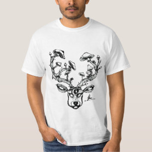 Psydeer Tee BW