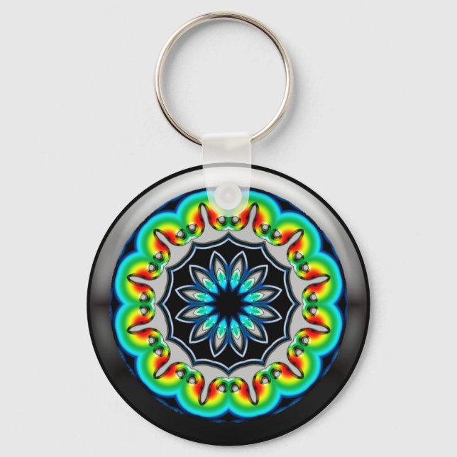 psyKEYdelic Keychain (Front)