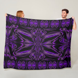 PSYKHE Goddess of the Butterflies 16 Fleece Blanket