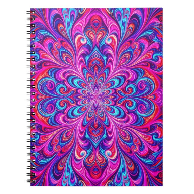 Psyko-Daizie Psykodelik Notebook (Front)