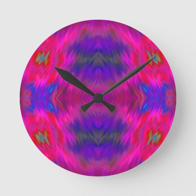 Psyko-Daizie Raspberry Beret Wall Clock (Front)