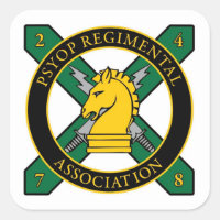 PSYOP Regimental Association Sticker