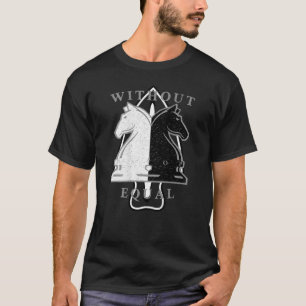 PSYOP Throwback Double Knight Back Logo only Witho T-Shirt