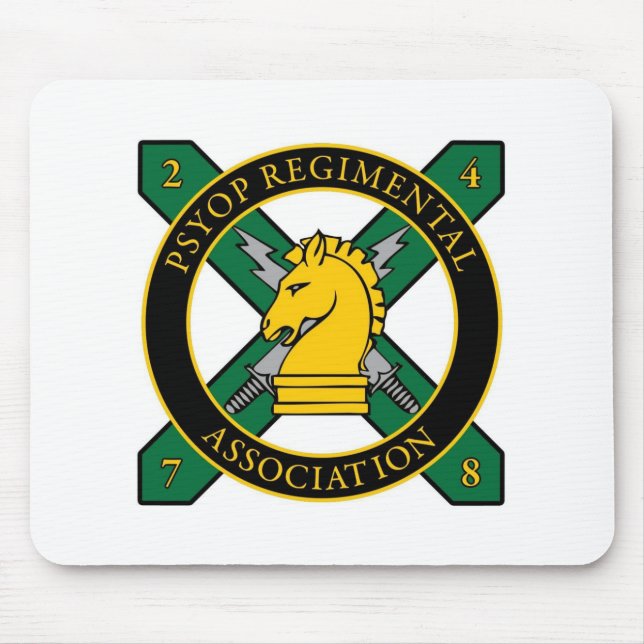 PSYOPRA Logo Products Mouse Mat (Front)