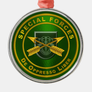 PSYOPS Psychological Operations Metal Tree Decoration