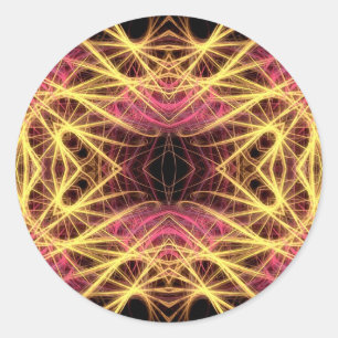 psystickers series classic round sticker