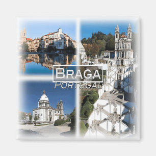 PT0030 Europe, Portugal, Braga, Fridge Magnet