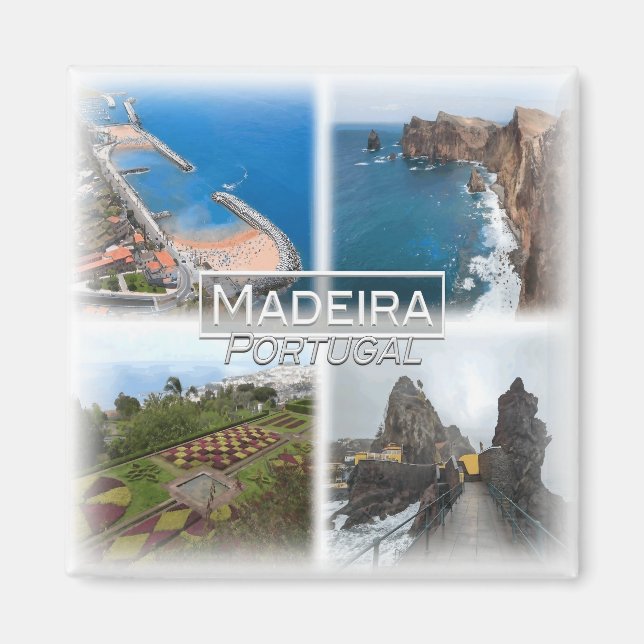 PT0036 Europe, Portugal, Madeira Island, fridge Magnet (Front)