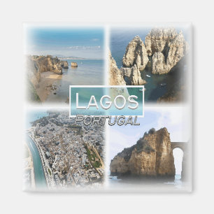 PT0040 Europe, Portugal, Lagos, fridge Magnet
