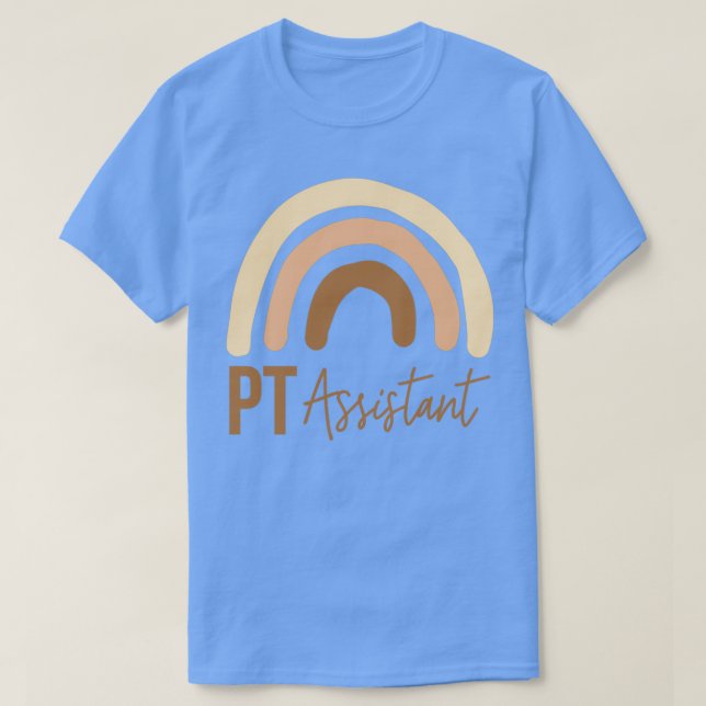 PT assistan Physical therapist therapy T-Shirt (Design Front)