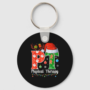 Pt Christmas Physical Therapy Christmas Pt Xmas  Key Ring