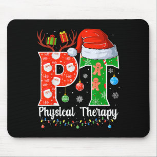 Pt Christmas Physical Therapy Christmas Pt Xmas Mouse Mat