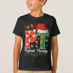 Pt Christmas Physical Therapy Christmas Pt Xmas  T-Shirt