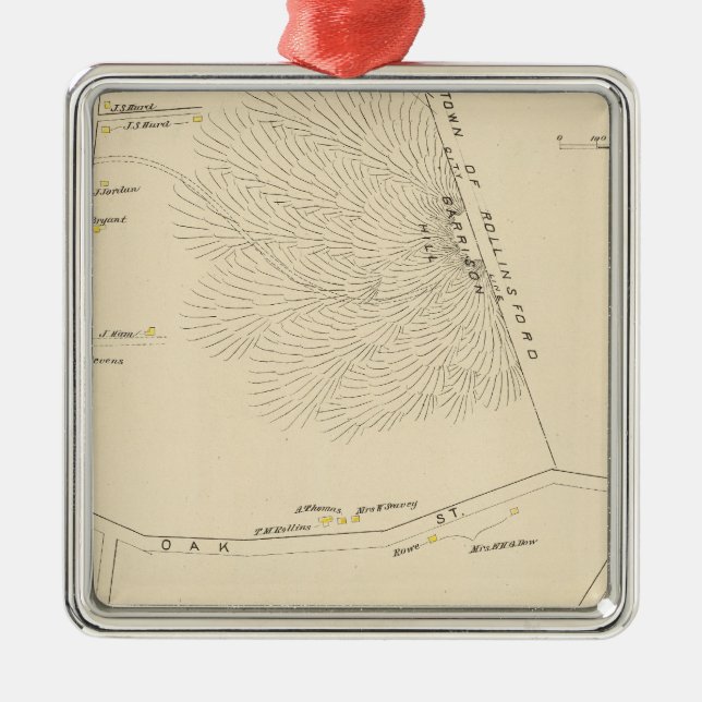 Pt of Dover Metal Tree Decoration (Front)