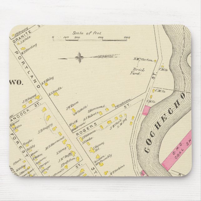 Pt of Dover Ward 2 Mouse Mat (Front)