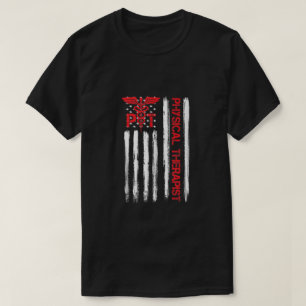 Pt Physical Therapist Gift Therapy Month American T-Shirt