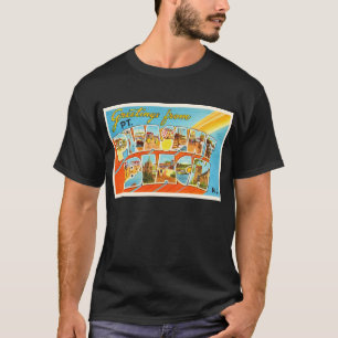 Pt Pleasant Beach New Jersey NJ Vintage Postcard- T-Shirt
