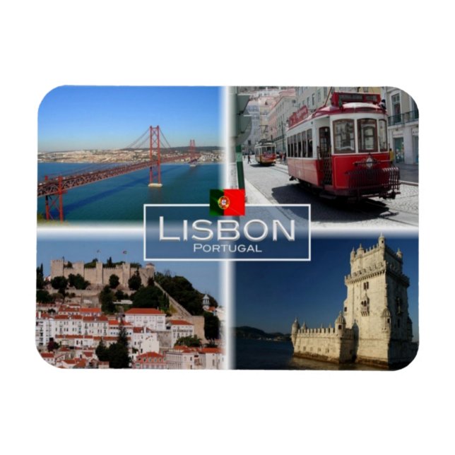 PT Portugal - Lisbon - Magnet (Horizontal)