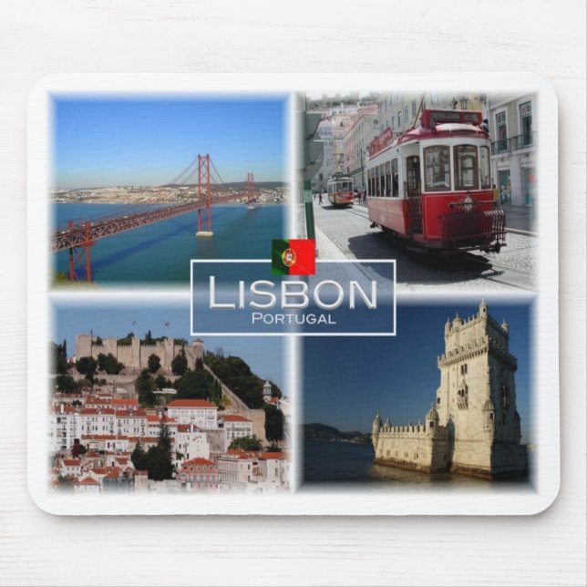PT Portugal - Lisbon - Mouse Mat (Front)