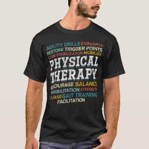 Pta Physical Therapist Physiotherapy Physical Ther T-Shirt