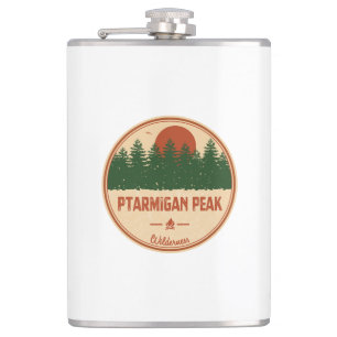 Ptarmigan Peak Wilderness Colorado Hip Flask