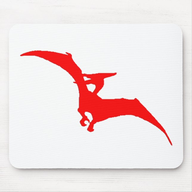 Pteam Pterodactyl Athletics Apparel Mouse Mat (Front)