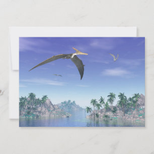 Pteranodon birds  - 3D render