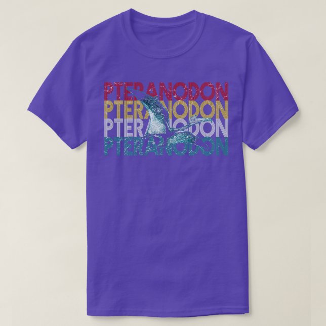 Pteranodon Flying Dinosaur T-Shirt (Design Front)