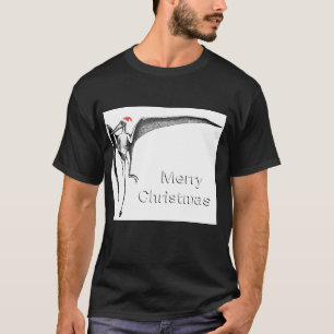 Pterodactyl Christmas T-shirt