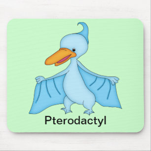 Pterodactyl Dinosaur Mouse Mat