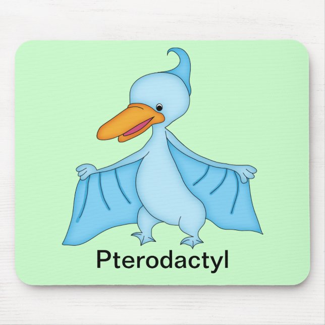 Pterodactyl Dinosaur Mouse Mat (Front)