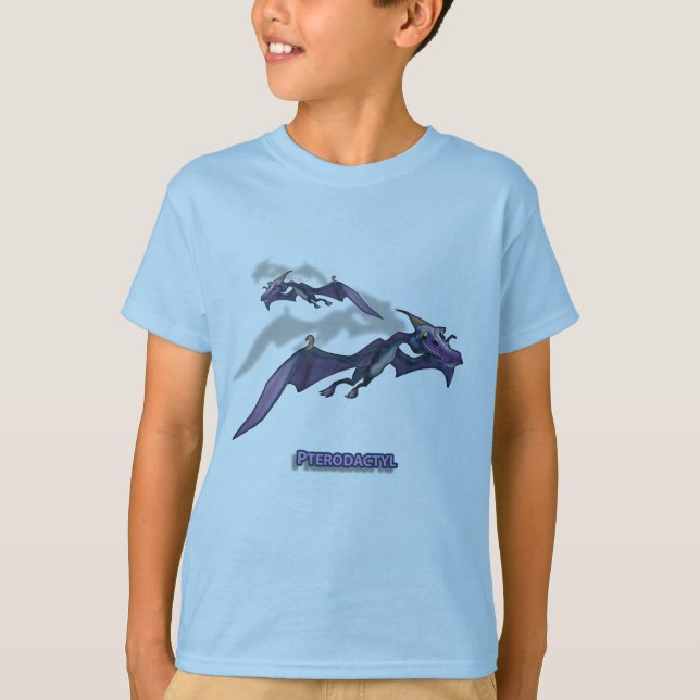 Pterodactyl Dinosaur T-Shirt (Front)