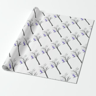 Pterodactyl In A Tree Wrapping Paper