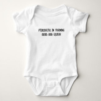 Pterodactyl in Training Humourous Baby Bodysuit