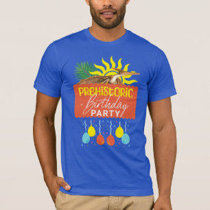 Pterodactyl Prehistoric Birthday Party T-Shirt