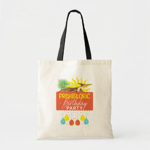 Pterodactyl Prehistoric Birthday Party Tote Bag
