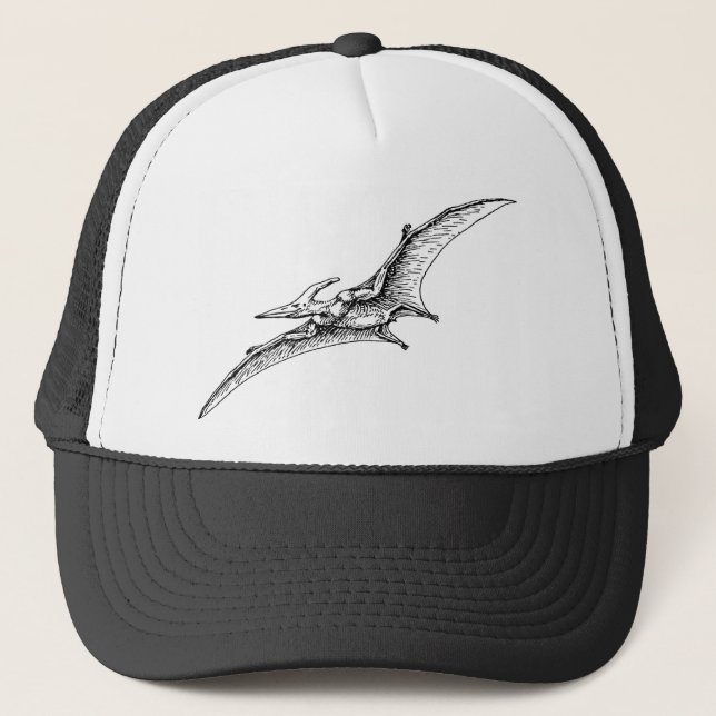 Pterodactyl Trucker Hat (Front)