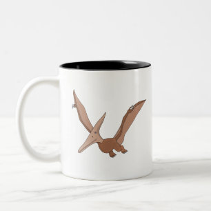 Pterosaur Archosaurs Two-Tone Coffee Mug