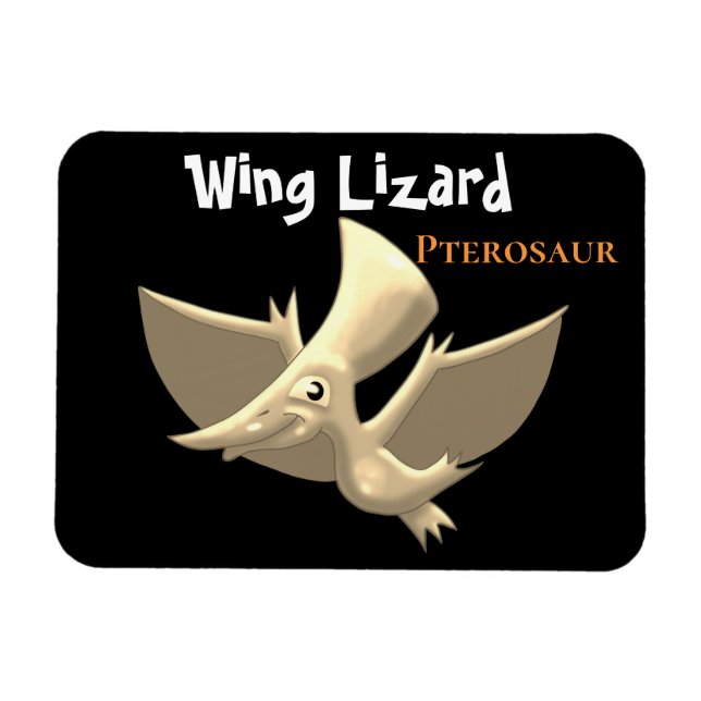 Pterosaur Magnet (Horizontal)
