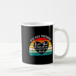 Pto Vice President Appreciation School Parent Volu Coffee Mug