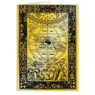 Ptolemy's System by Johanes de Monte Regio 1543