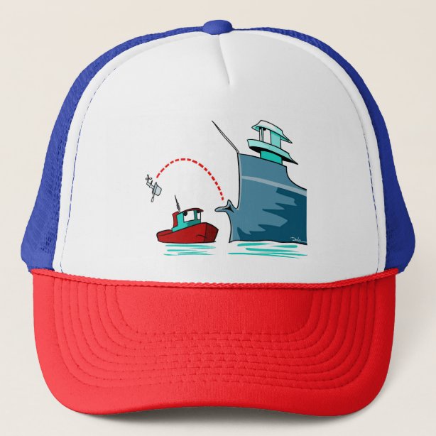 Tugboat Hats & Caps | Zazzle UK