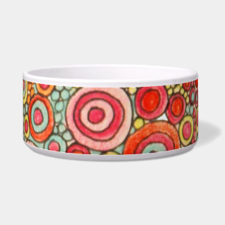 Ptown Poppy Dog Bowl