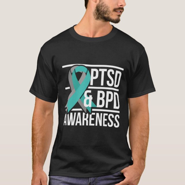 Ptsd And Bpd Awareness  T-Shirt (Front)